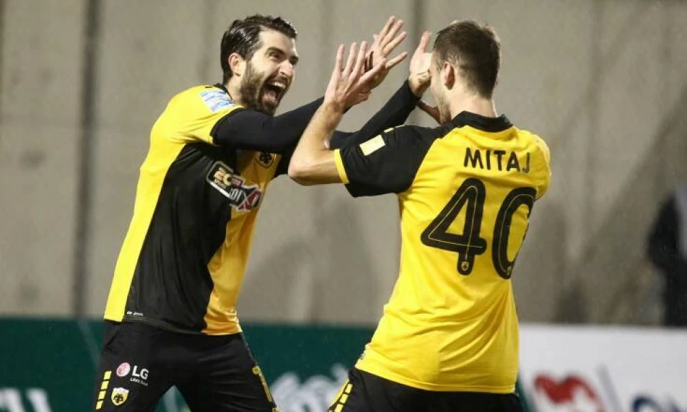 Πέρασε από Ριζούπολη η ΑΕΚ, 4-3 τον Απόλλωνα και περιμένει Ολυμπιακό